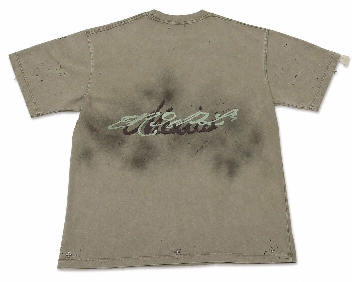 T-shirt TRIPL3 GREEN DEAD